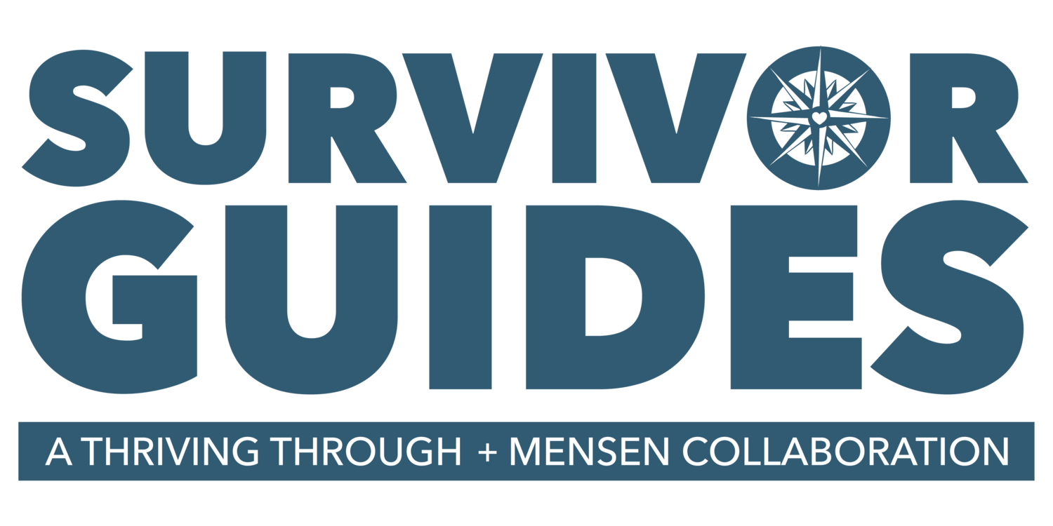 Survivor Guides: A Thriving Through + Mensen Collaboration