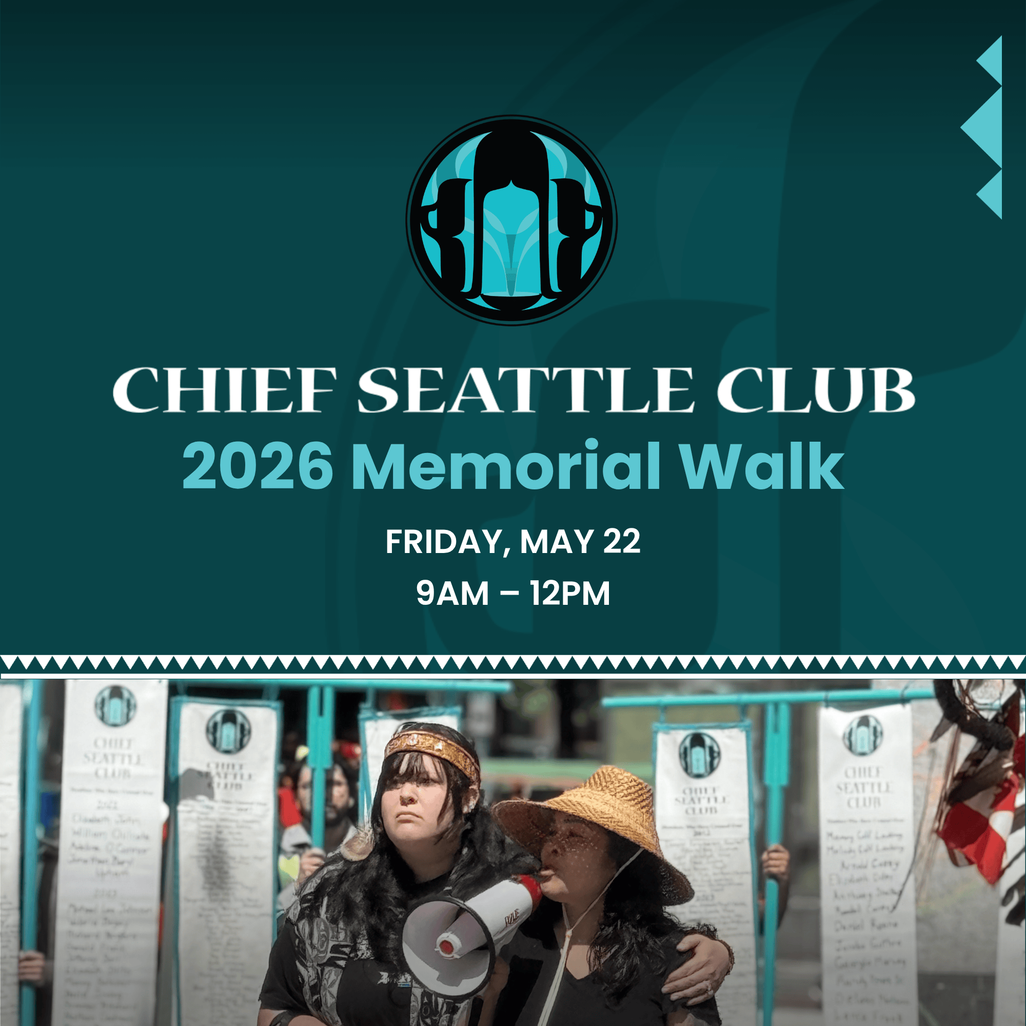 Chief Seattle Club 2026 Memorial Walk