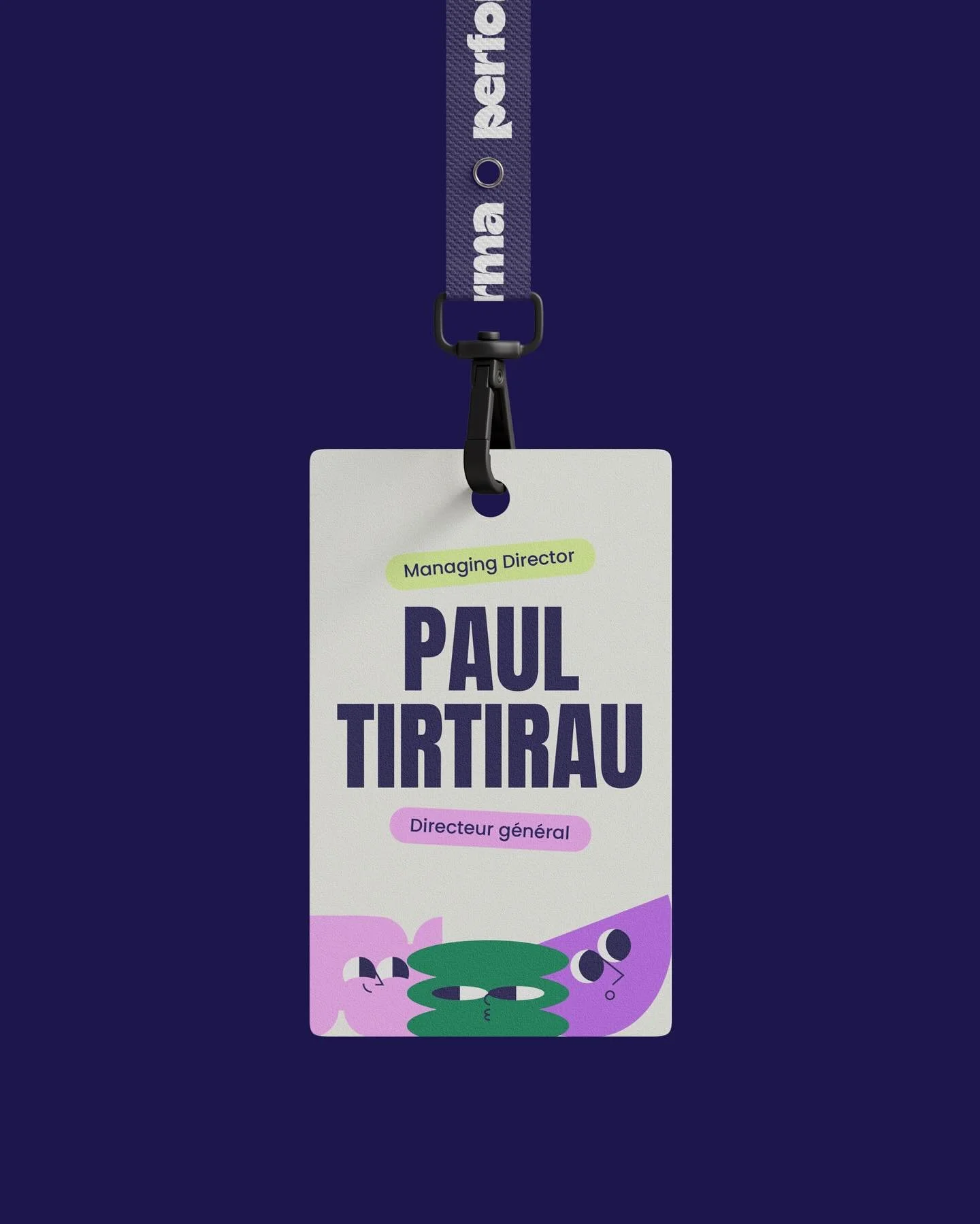 Brand identity for Performa.