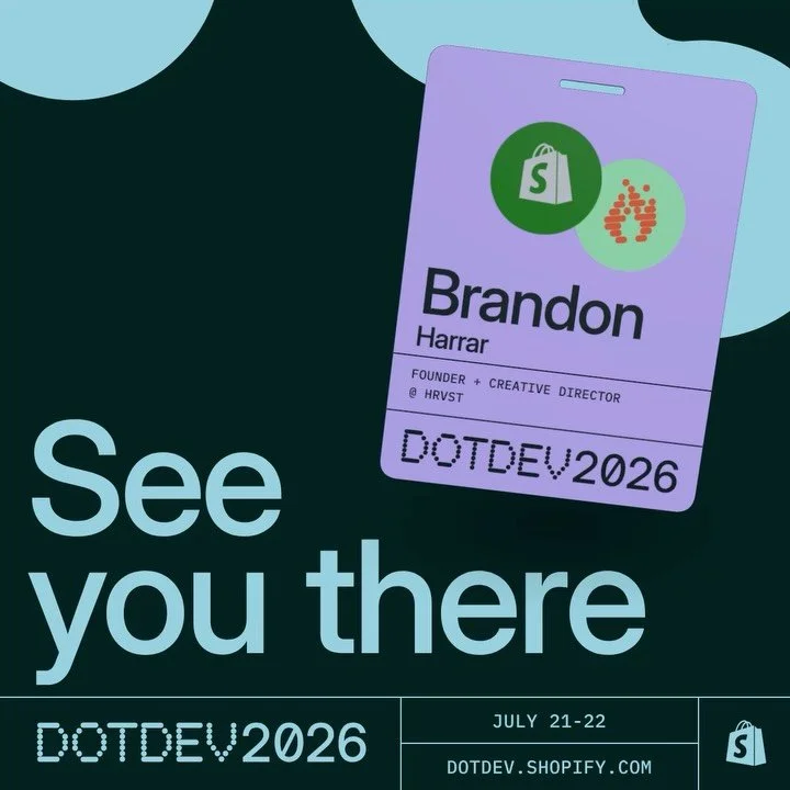 A few of us are in Toronto this week for Shopify&rsquo;s DotDev &ndash; Brandon, Ivy, and Sara &ndash; say hi if you spot us. 🤘🏻🤘🏻🤘🏻