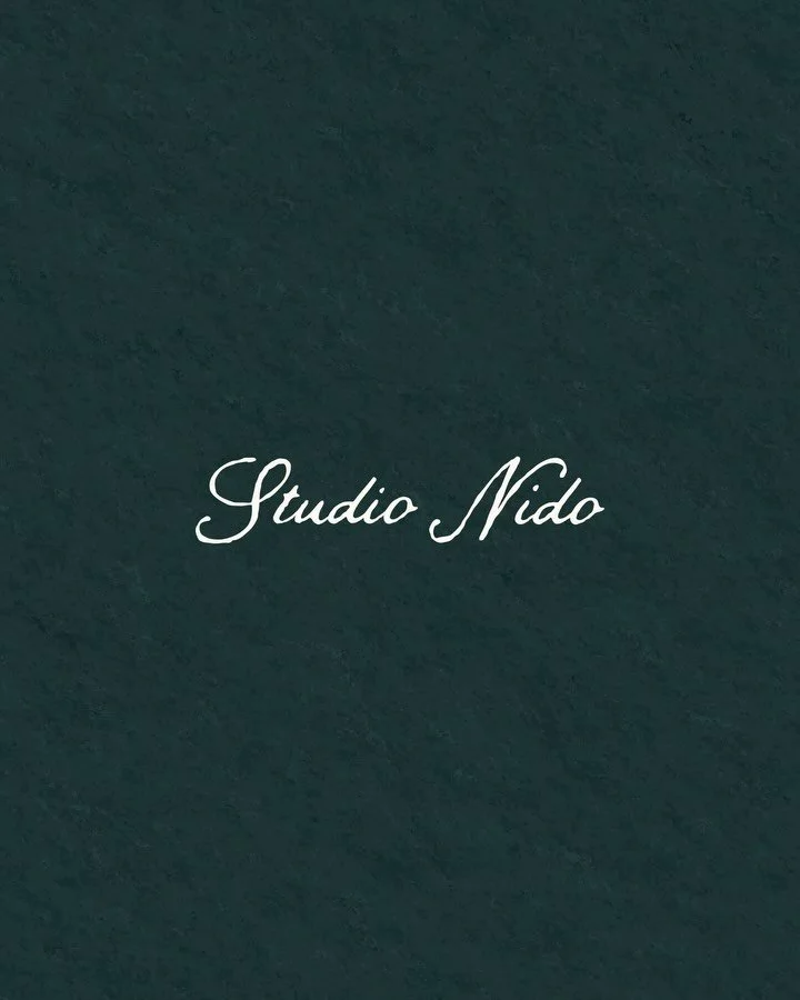 New studio, new chapter, new brand. Proud to have worked with Leana Paparella on the identity behind Studio Nido. 🦆
