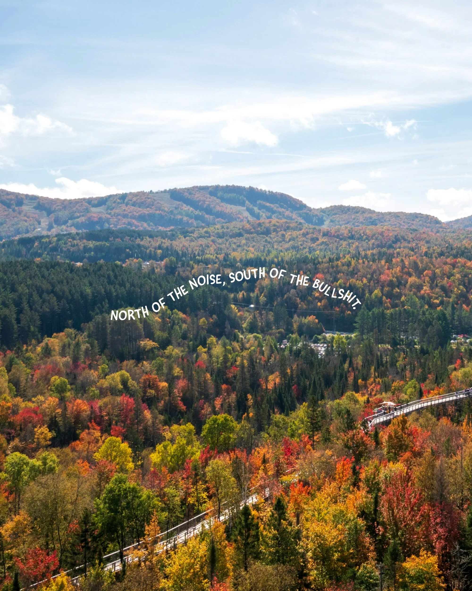 Out of office, laptops closed, and into the woods for our annual retreat. Then a long weekend. Back Tuesday. 🍁