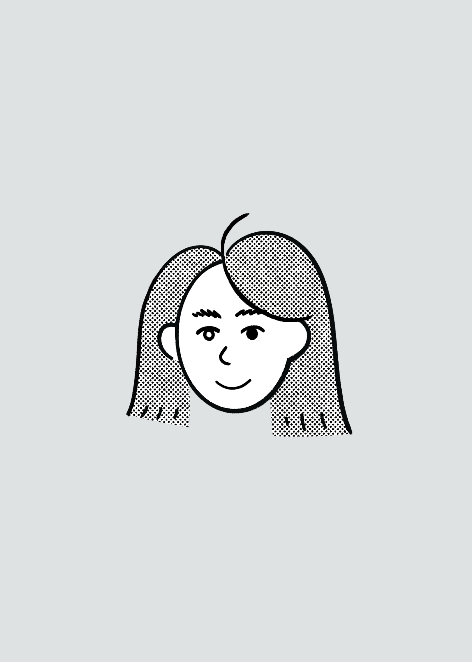 Black and white cartoon illustration of a person's face with wide eyes and an open mouth, wearing a cone-shaped party hat with the number 404 on it.