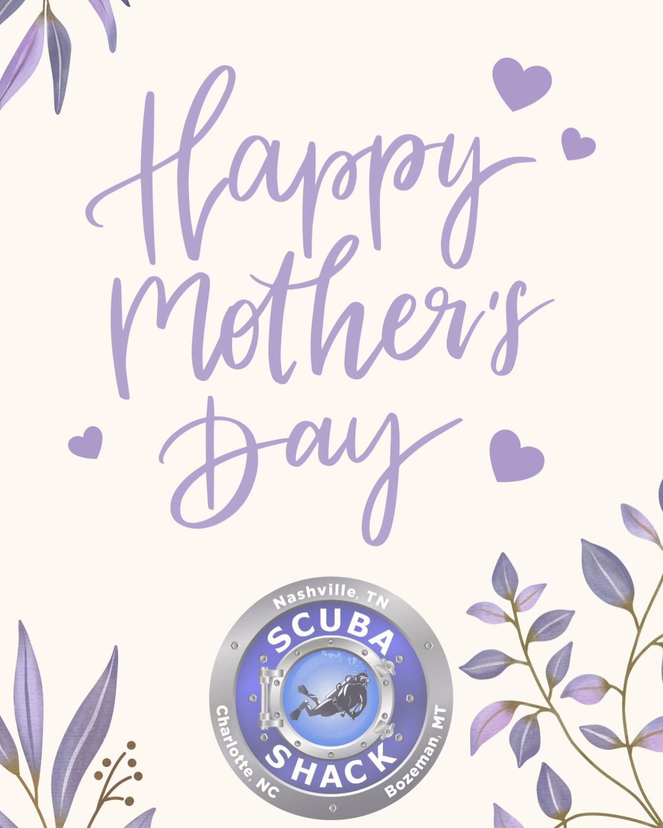 Happy Mother&rsquo;s Day!

#scubamoms #scuba #mom #mothersday #adventure #scubafamily #scubafam #scubacharlotte #scubashacknashville #scubashackusa #scubabozeman