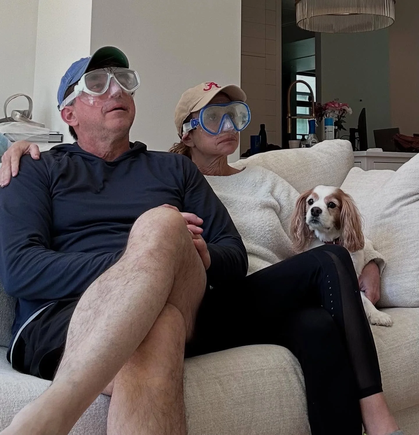 The masks we sell are so comfortable you&rsquo;ll never want to take them off! 🤿 Thank you Todd and @anncartercatlett for being such great students! We had a blast in their pool class last weekend. See you next dive!