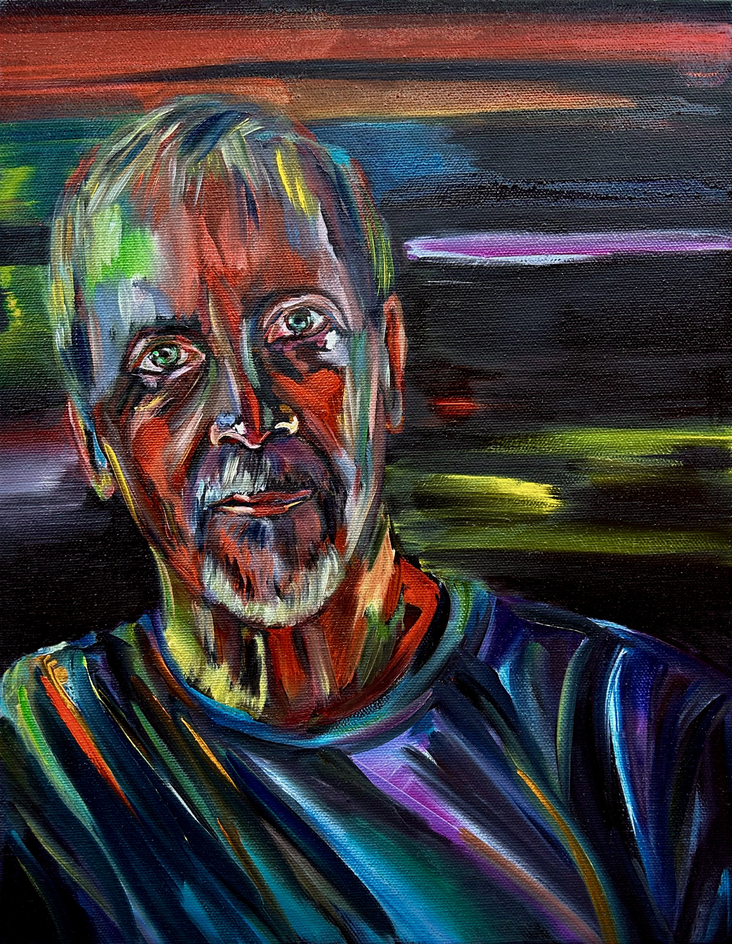 Dad | 2025 | Oil on Canvas | 14x11 Inches