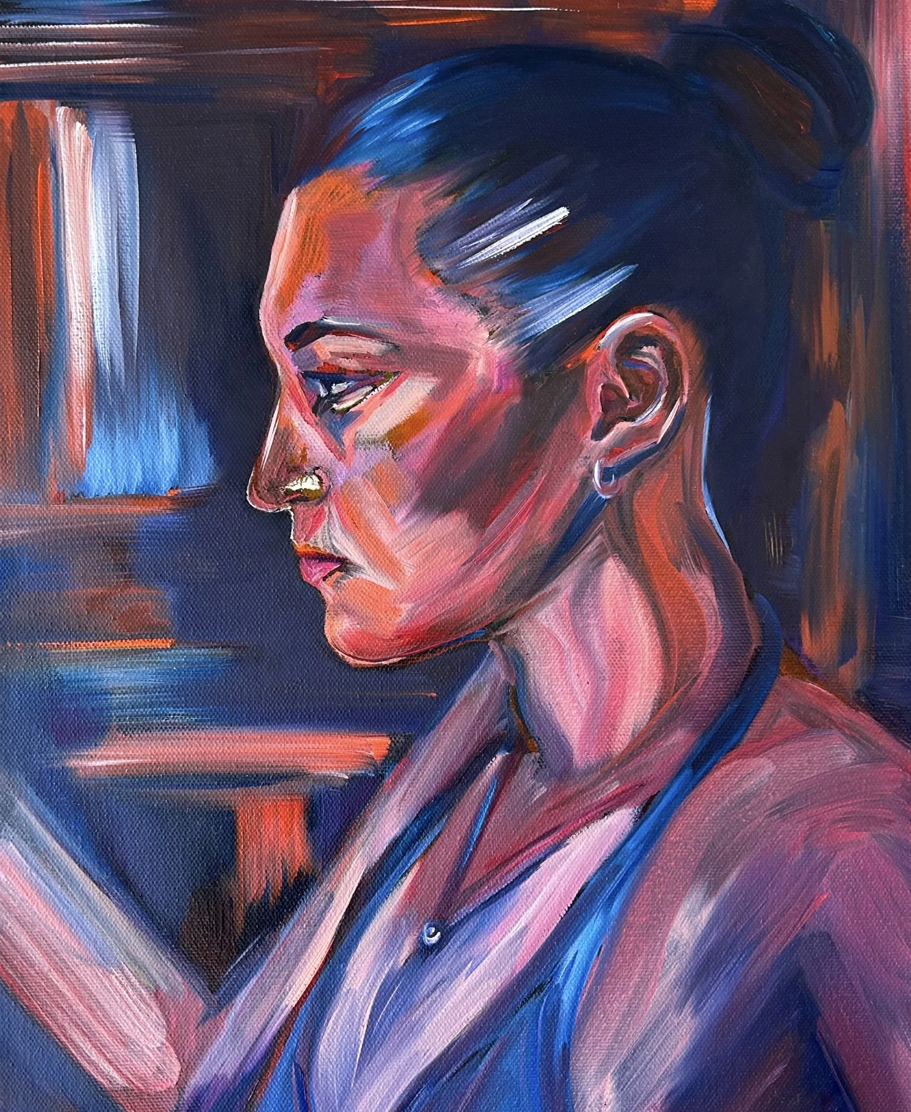 Raea | 2025 | Oil on Canvas | 14x11 Inches