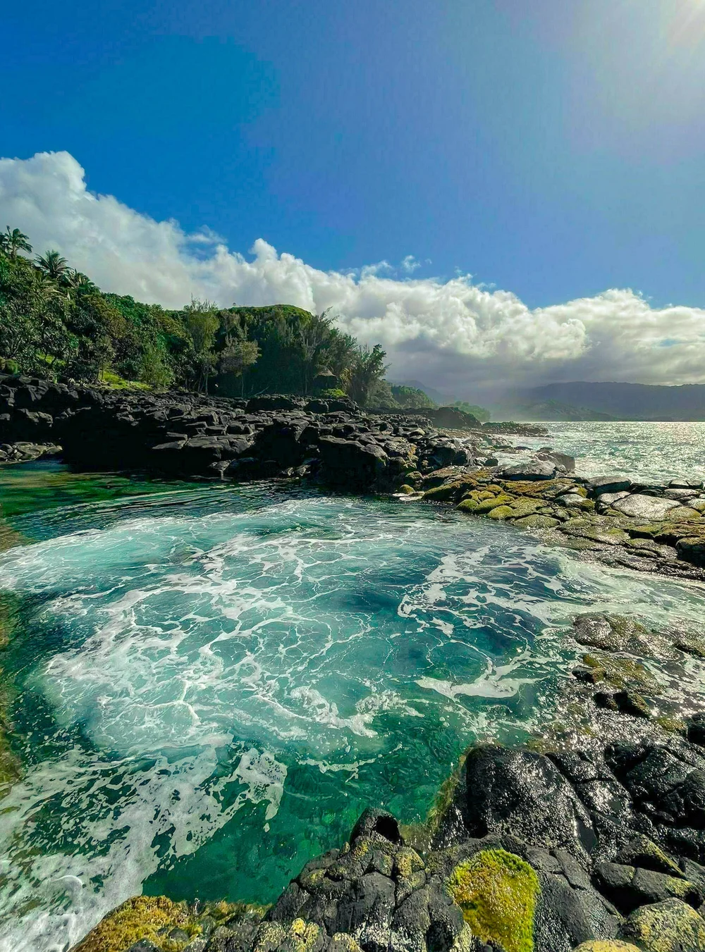 KAUAI - Queen's Bath Trail — her wild wanderings