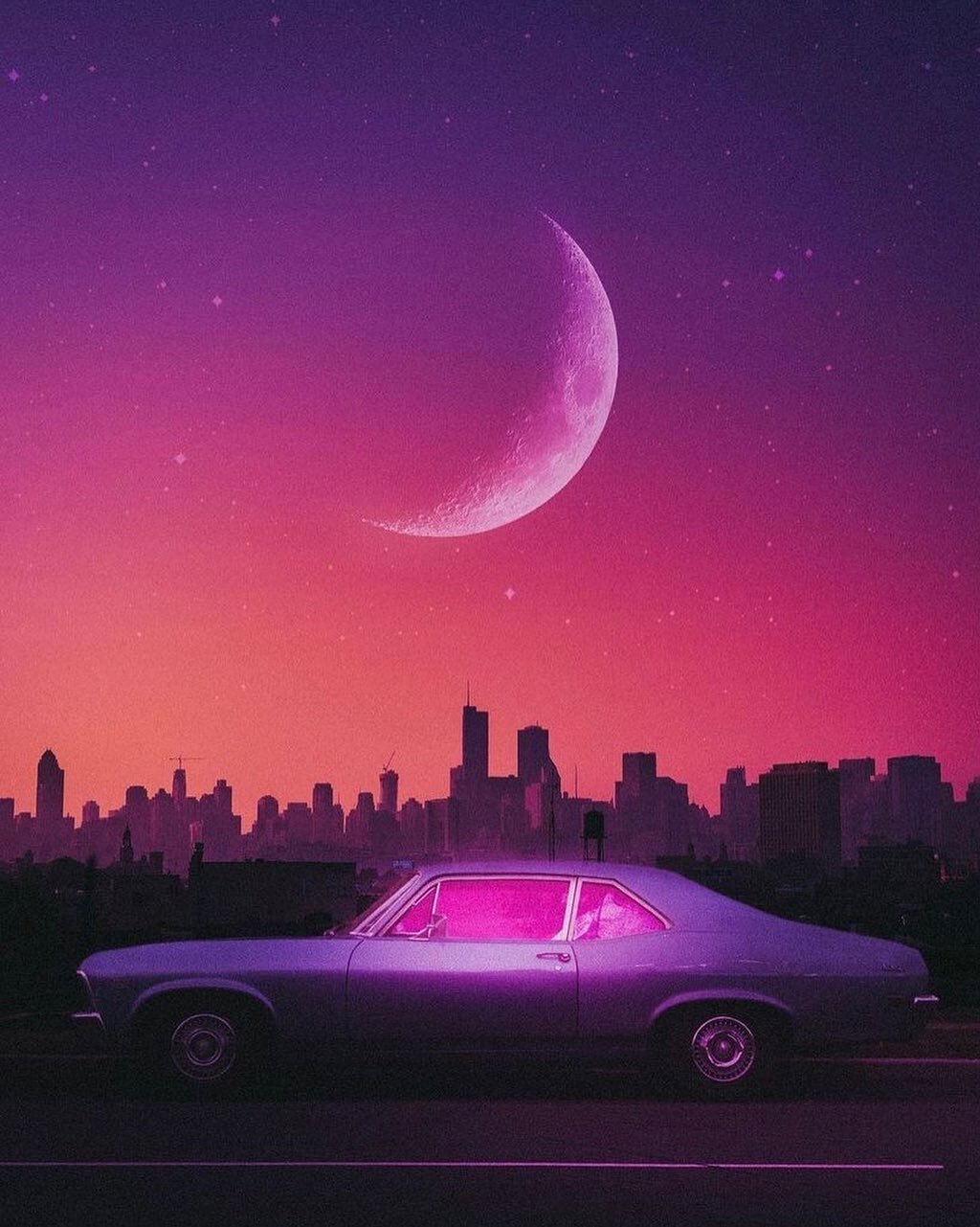 night time drive 🌙 EP for this project is dropping tomorrow - get ready!! 🚙