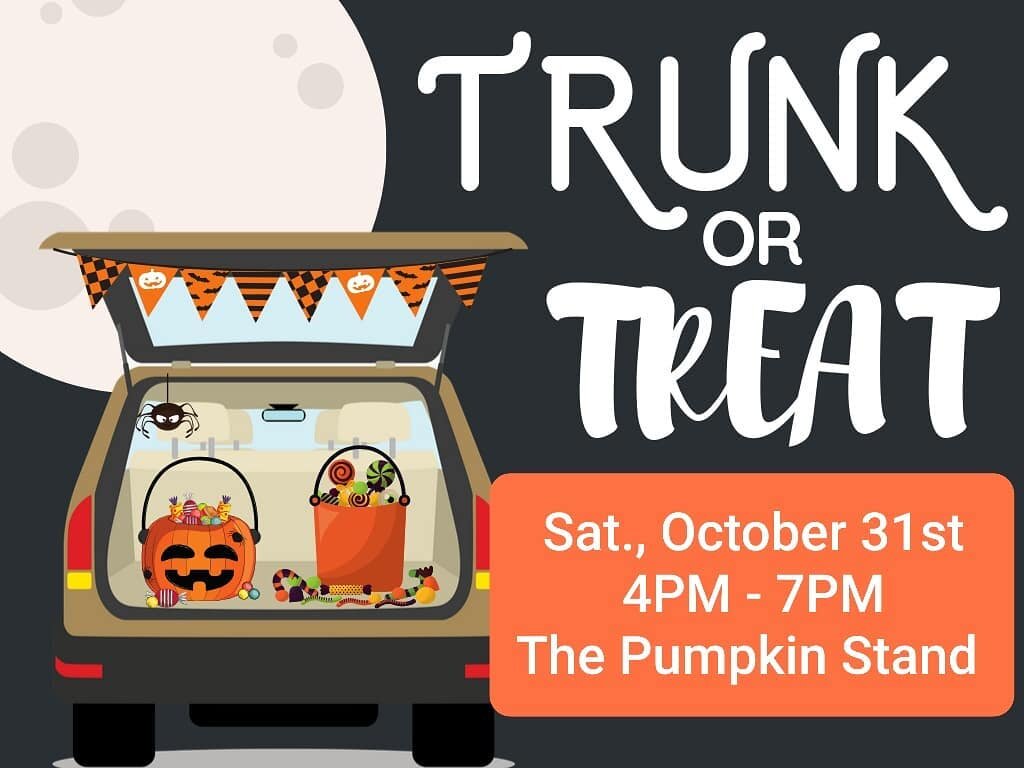 What to expect:

TRUNKS 
- Please arrive by 4pm at the latest.
- We will register you as you arrive.
- We will park you, 6ft apart. Please follow the parking attendants directions.
- Please be creative as to how you will safely distribute candy. 
- I