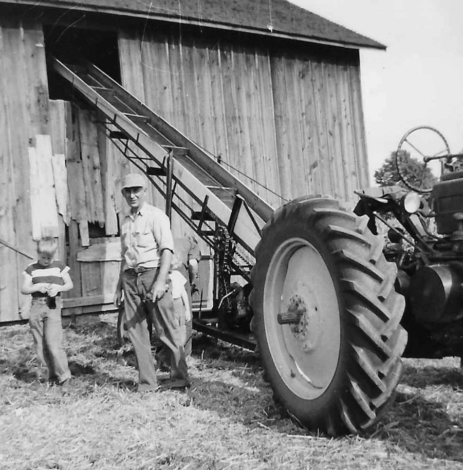 1950 - William P Eastman, sons David and John.jpg