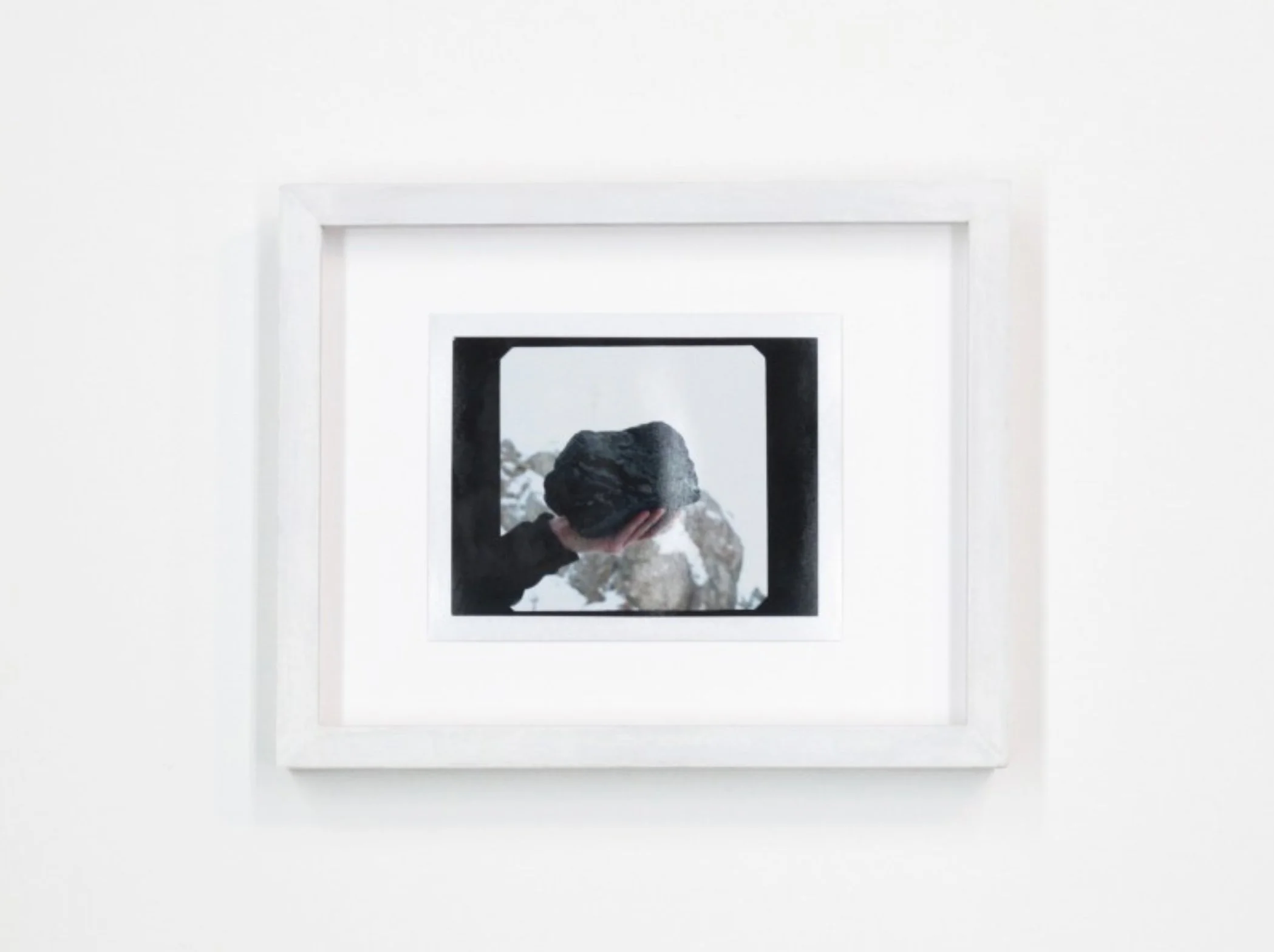 Raul Walch 
Sailing Stone, 2012 
Framed Polaroid 
15,2 x 18,9 cm 
Edition 1/1 + 1 AP