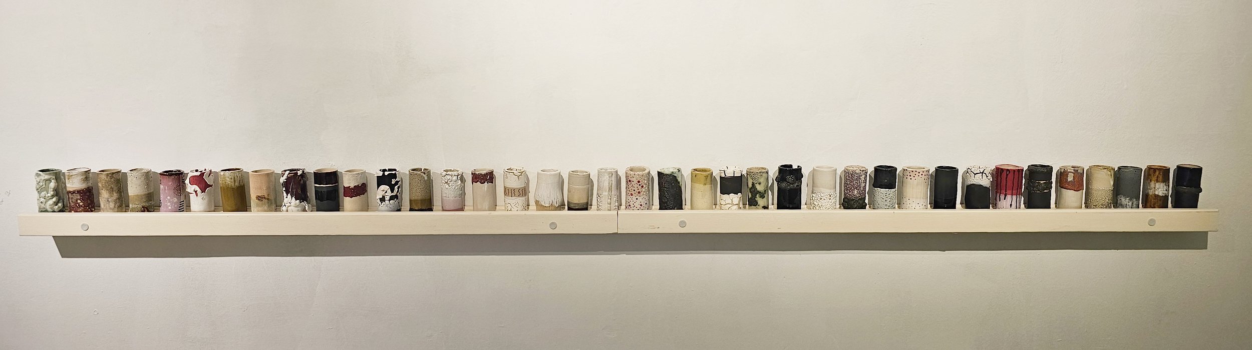 Outside of myself - Ceramics Installation exploring metaphors for disease