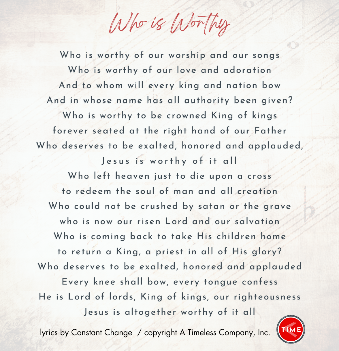 Who is worthy LYRICS.png