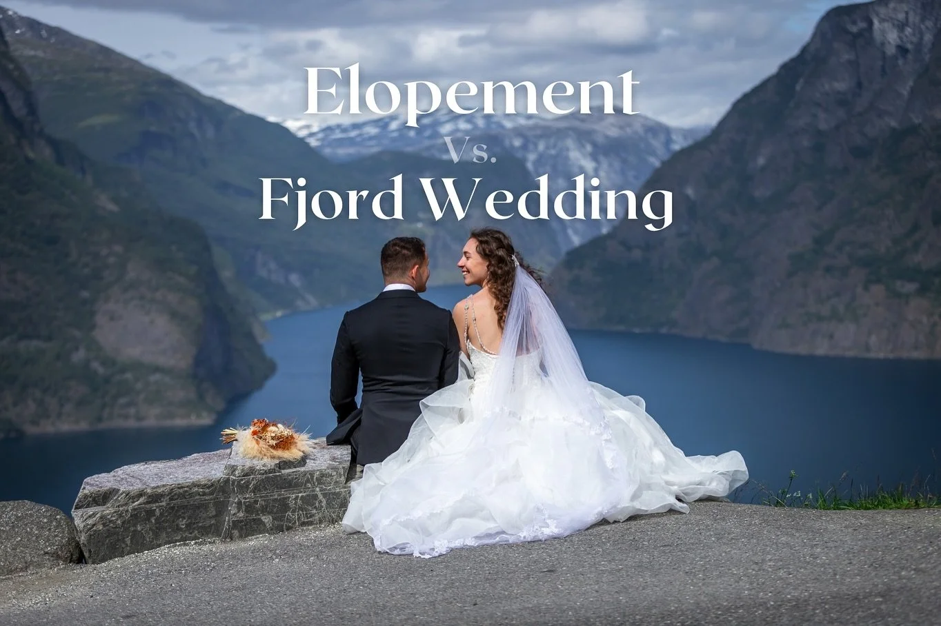 Elopement or fjord wedding—what’s the difference? 🤔💍🏔️
✨ Elopement:
An intimate, adventure-filled experience for two (or a few). Choose a mountaintop moment or a quiet fjord setting with personal vows, boho decor, and even Viking elem