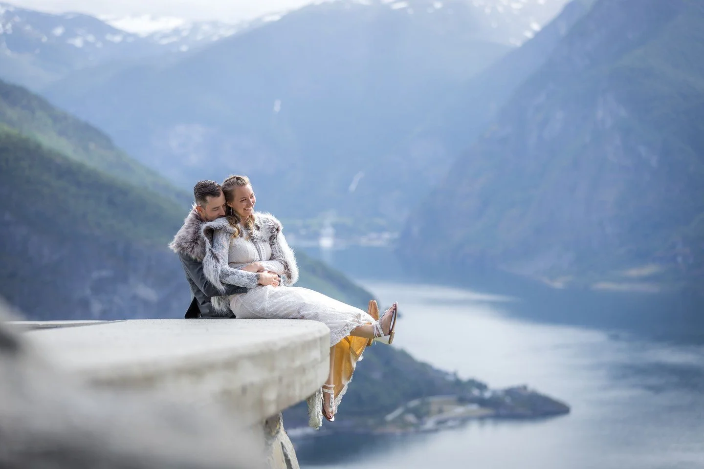Dare to dream your wedding epic. 

Imagine waking on your wedding day, high above a fjord, crisp mountain air swirling as your dress dances in the wind. 

Let us craft your once-in-a-lifetime celebration in Norway&rsquo;s wild beauty. Ready to see yo
