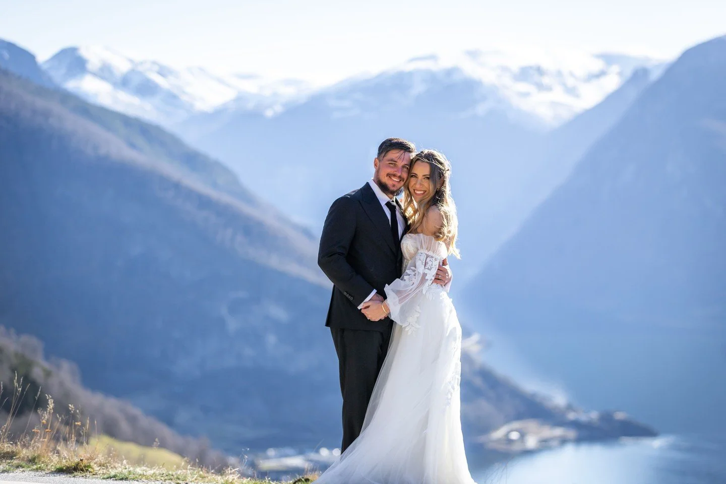 There is a moment in every wedding day when all the planning falls away, and it becomes just two people, a mountain, and the sky.

We live for those moments.

Every wedding we create is built around who you are as a couple. Your love story, your pers
