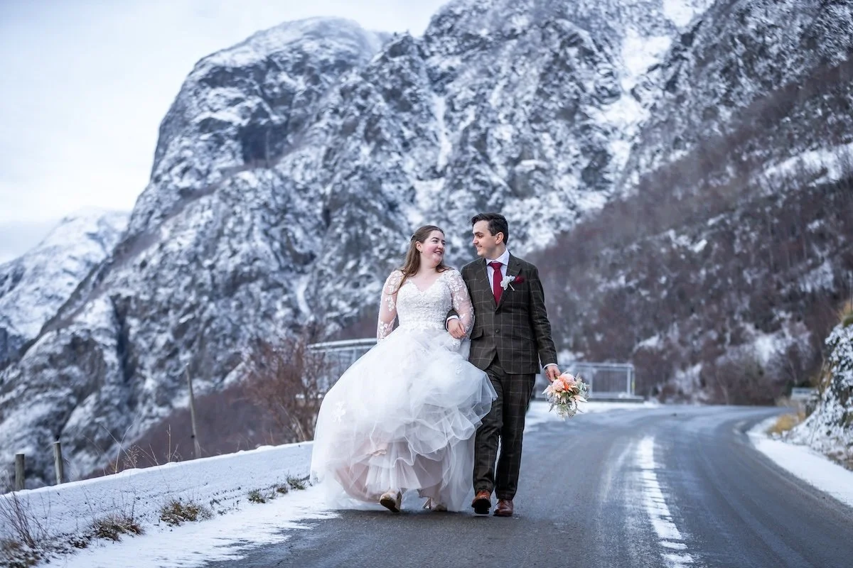 best spot for winter wedding in norway
