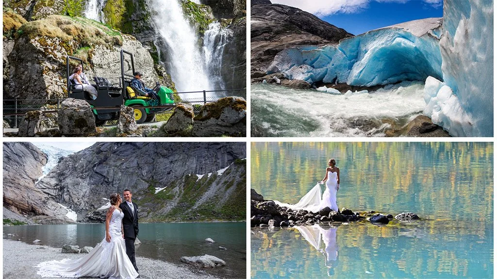 Glacier Weddings In Norway