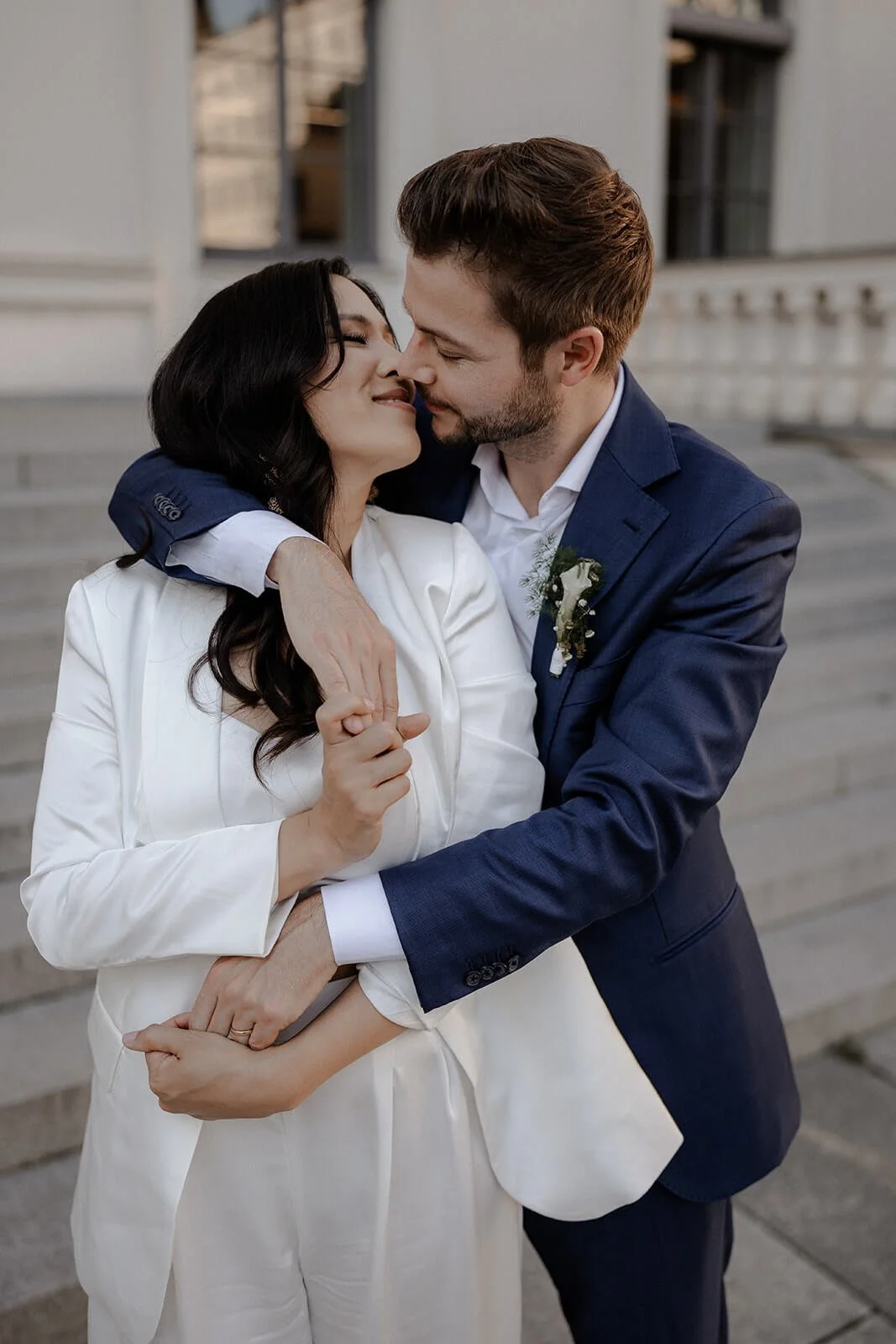 Standesamtliches Brautpaar-Porträt in München