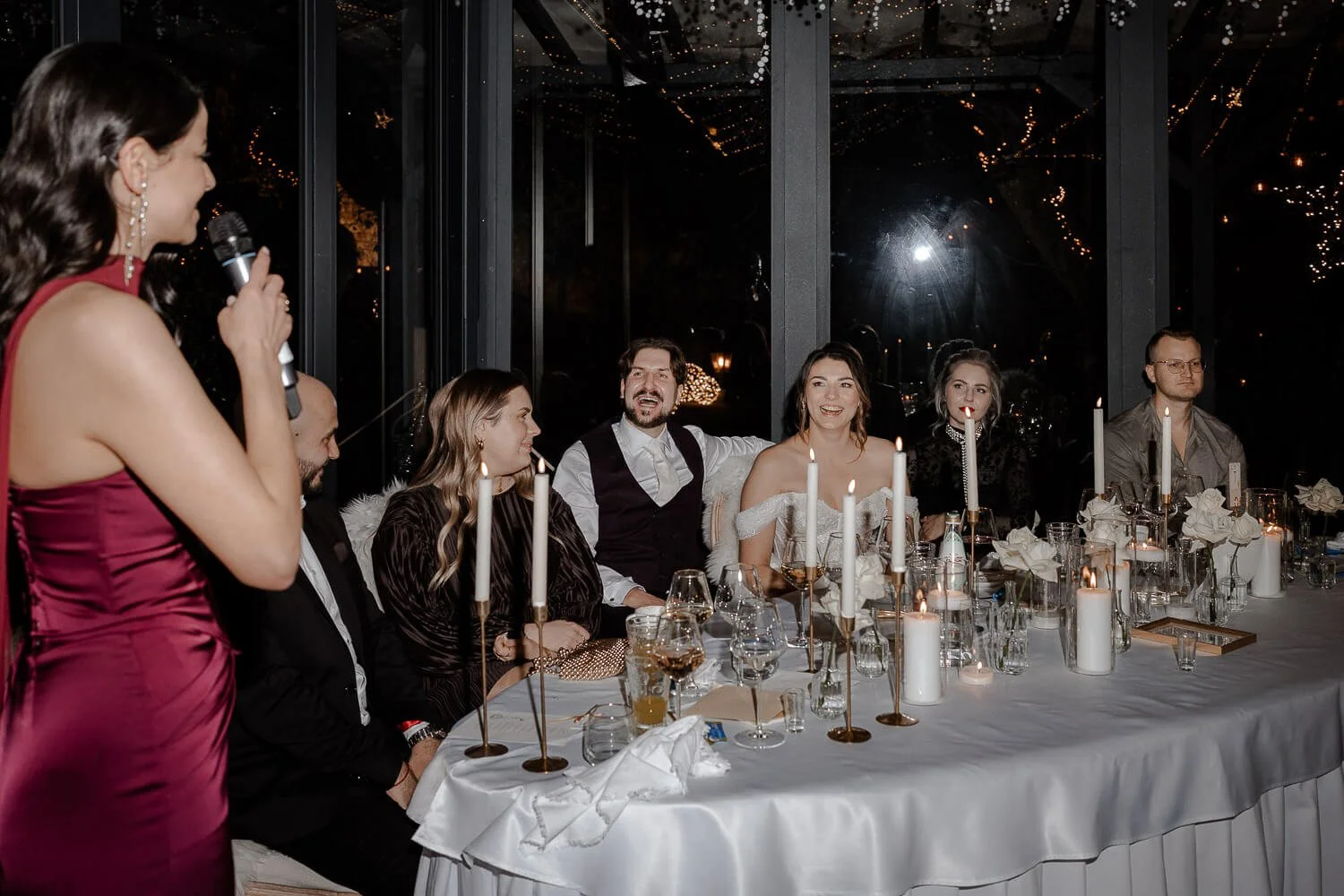 Trauzeugin-Rede – echte Reaktionen am Head Table