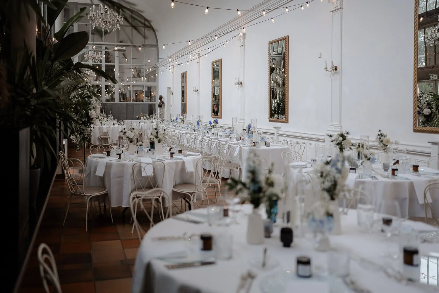 Hochzeislocation Schlosscafé Palmenhaus im Nymphenburger Schlosspark München