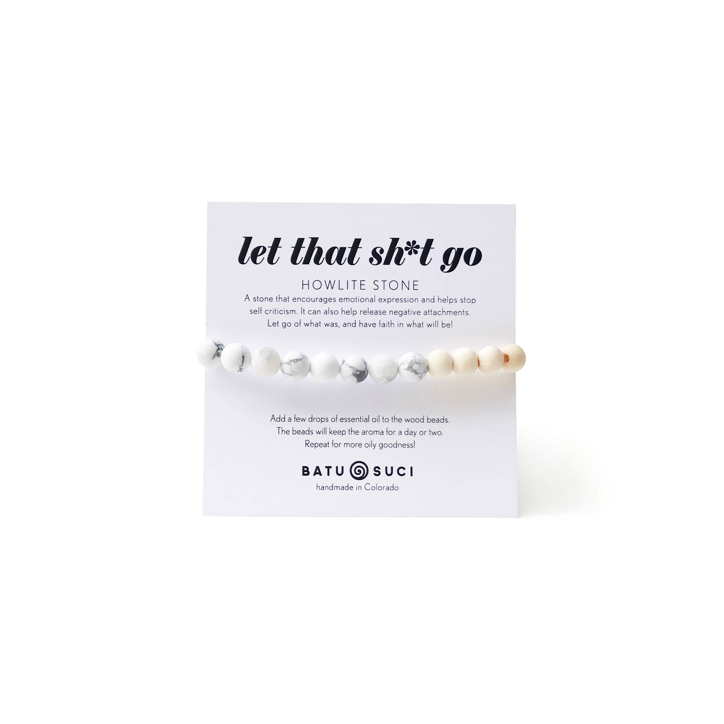 Batu Suci Intention Diffuser Bracelet