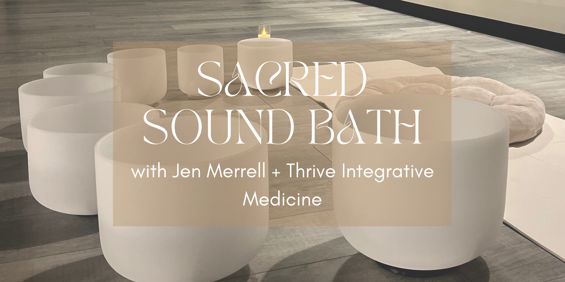 Guided Meditation + Sacred Sound Bath