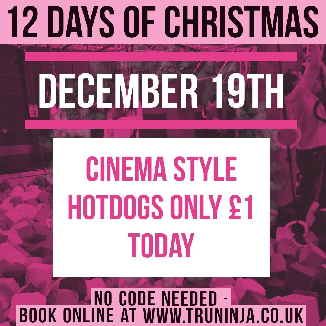 🌭🌭🌭🌭🌭🌭🌭🌭🌭🌭
ONLY &pound;1 TODAY 👌👌

www.truninja.co.uk

#hotdog #hotdogs🌭 #offer #christmas #sport #warrington #food #tasty #truninja #truninjawarrington #warringtonninja #ninjawarrior