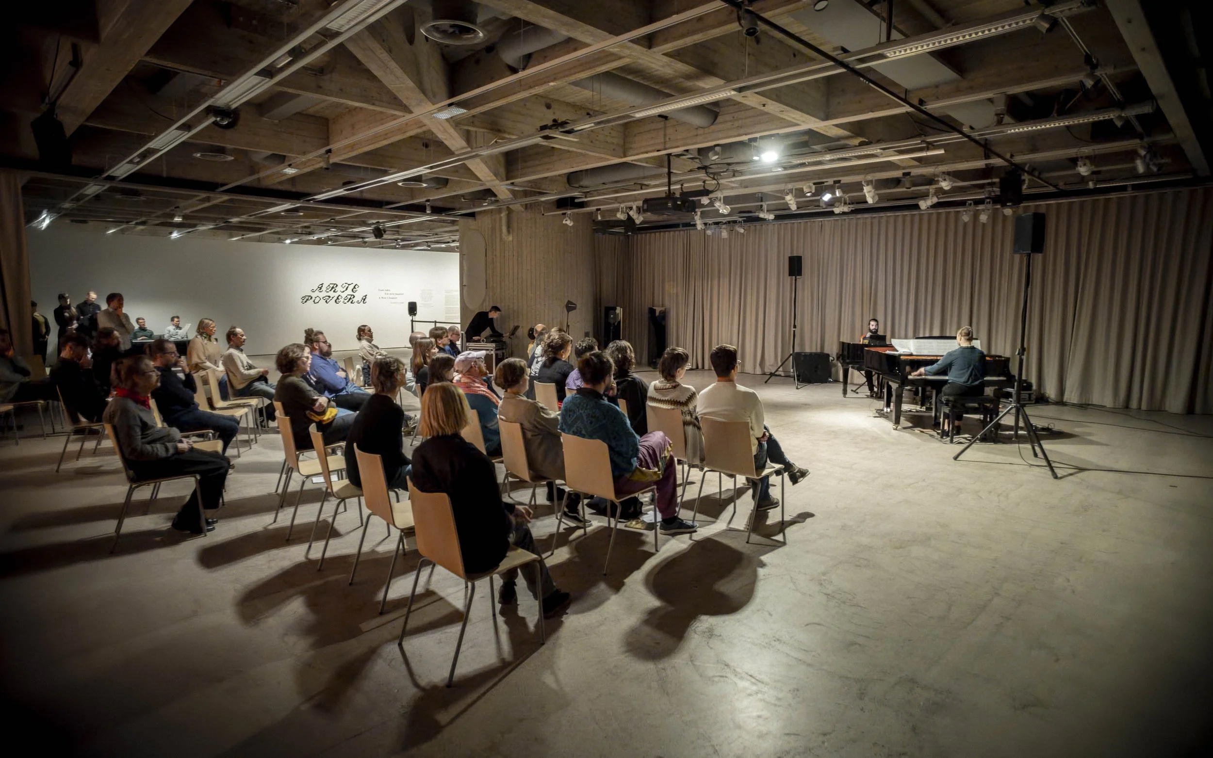 Sonic Shifts around the Museum: Mirka Vital & Lambis Pavlou, © Tuomas Tenkanen