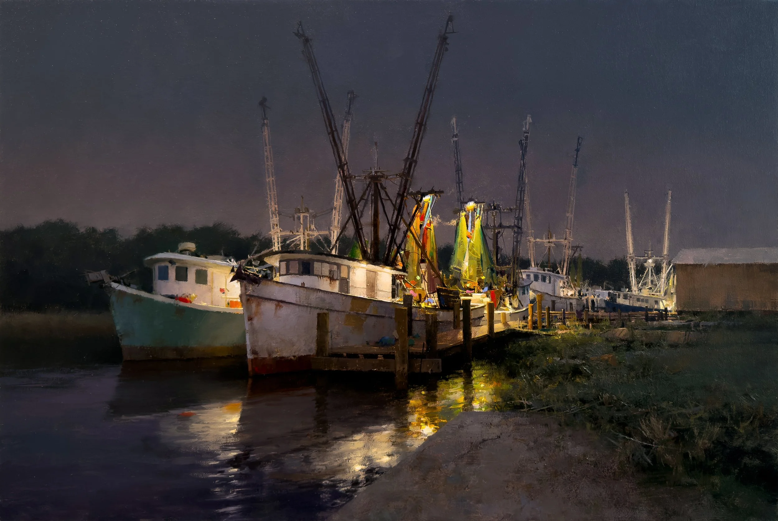 THE PRE DAWN LIGHTS