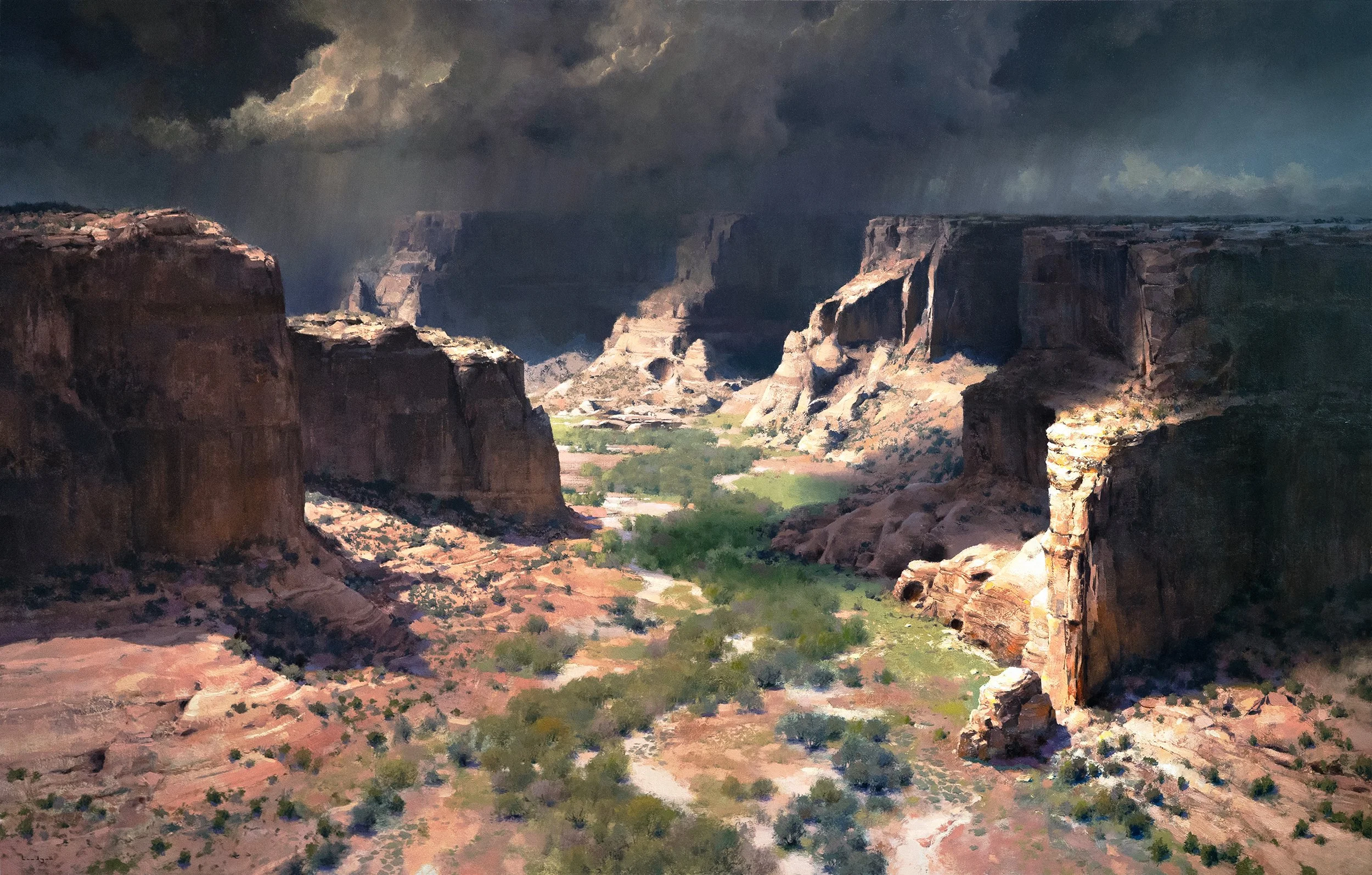 THROUGH THE VALLEY OF THE SHADOW