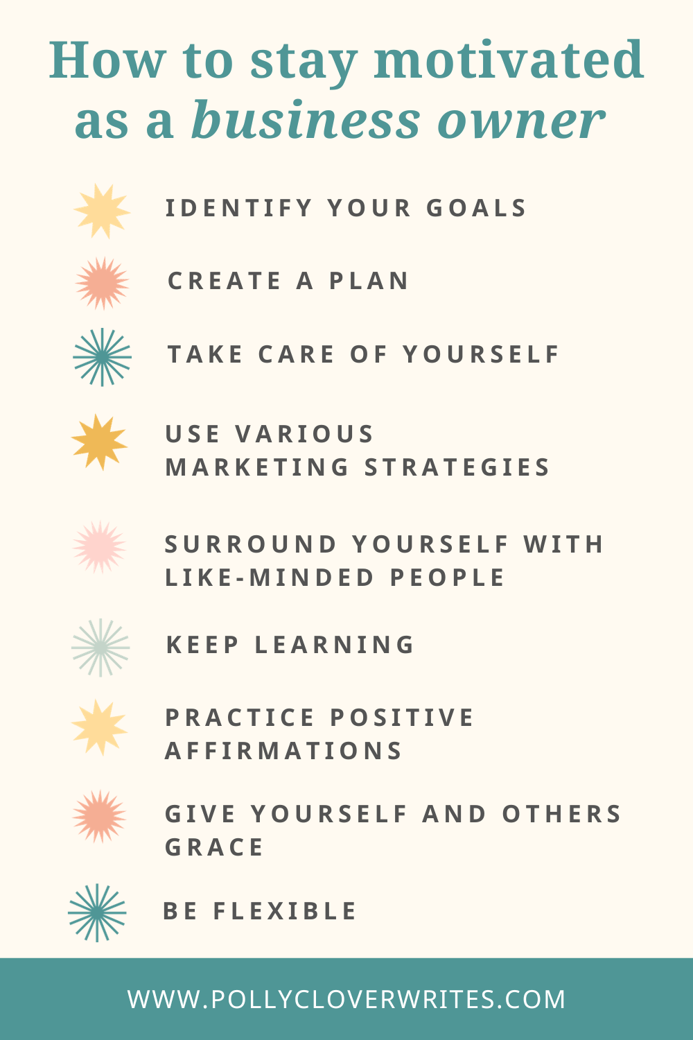 How To Stay Motivated In Your Business How to Stay Motivated as a Small Business Owner to Meet Your Goals
