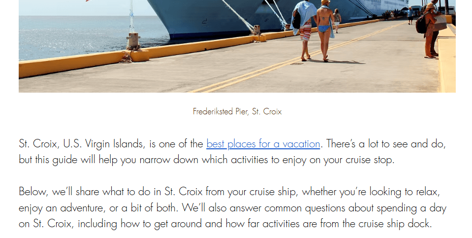 Virgin Kayak Tours article: What to Do in St. Croix from Cruise Ship: How to Spend the Day