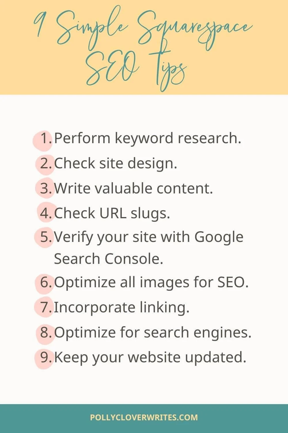 9 Simple Squarespace SEO Tips to Boost Your Website Traffic — Polly ...