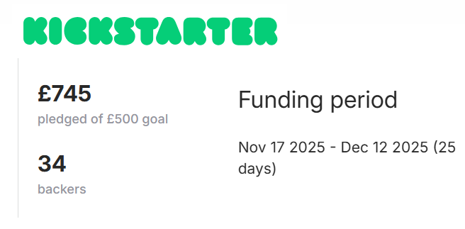 Kickstarter - funding successful