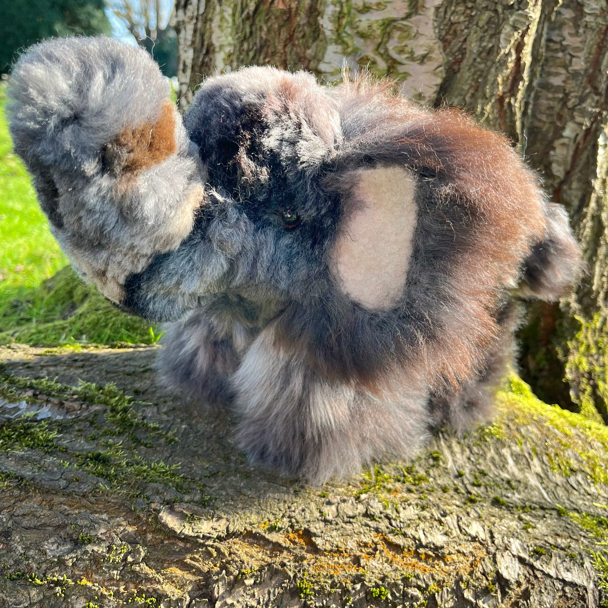 Alpaca Fur Elephant in Natural Rare Grey Tones 2.jpg