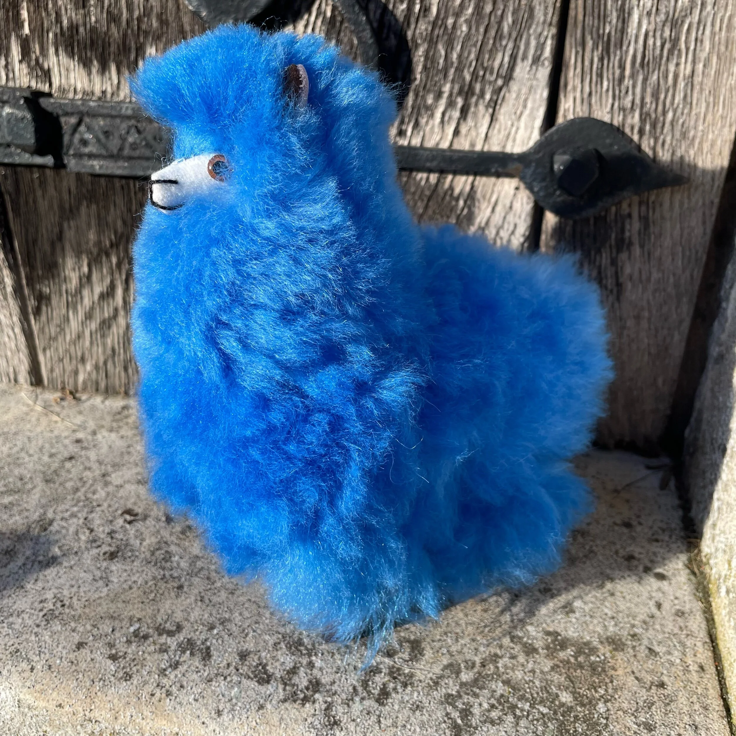 Blue best sale alpaca plush