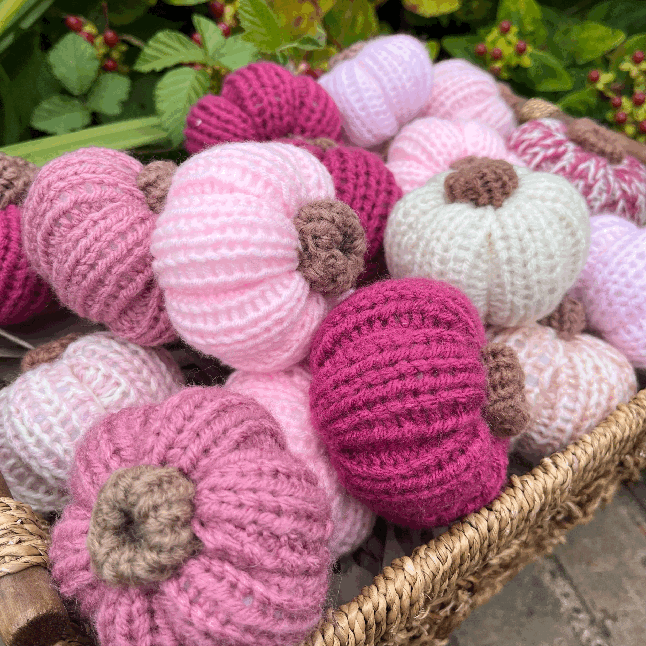 Knitted Pumpkins