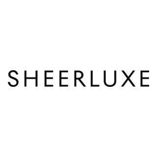 Sheerluxe logo in black and white.