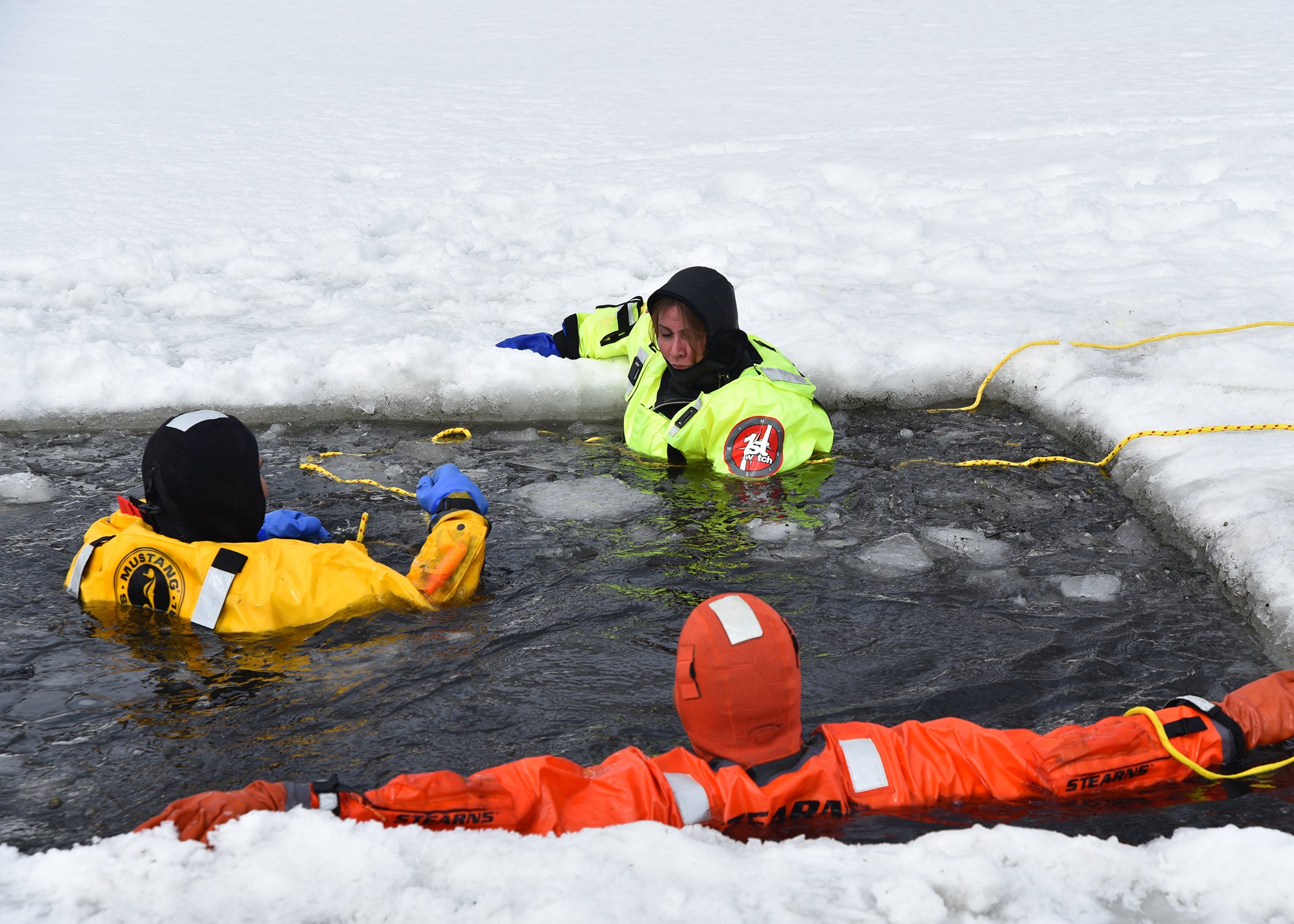 Ice Rescue Training - Minutes Matter — Ojibwe Inaajimowin