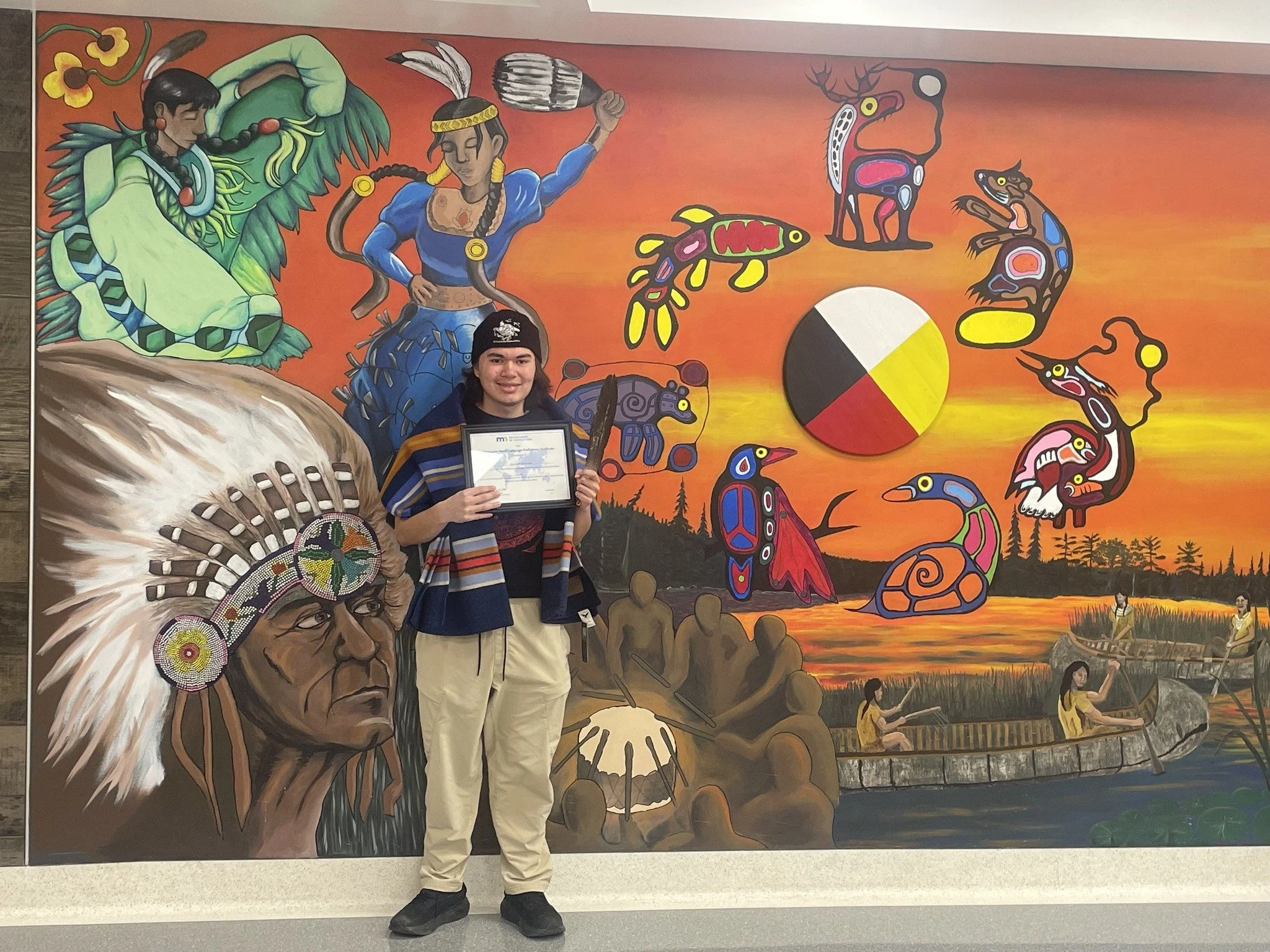 Mille Lacs band member Leads the Way in Ojibwe Language Achievement