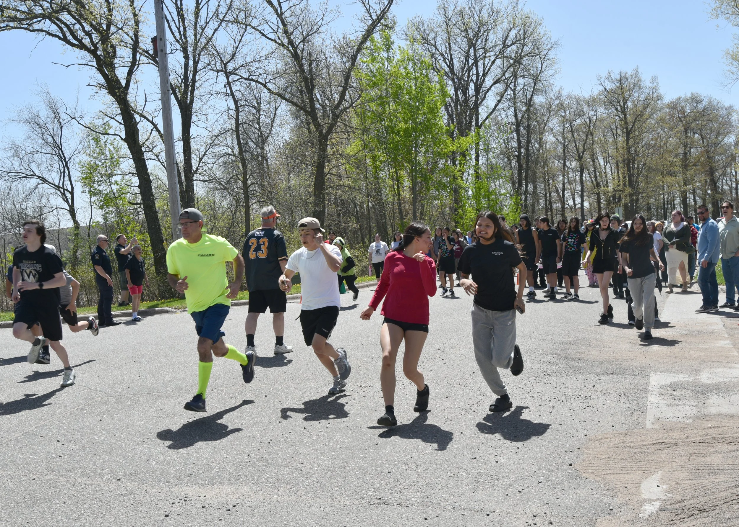 PUTTING THE FUN IN THE RUN: NAY AH SHING SCHOOLS ANNUAL SPRING FUN RUN