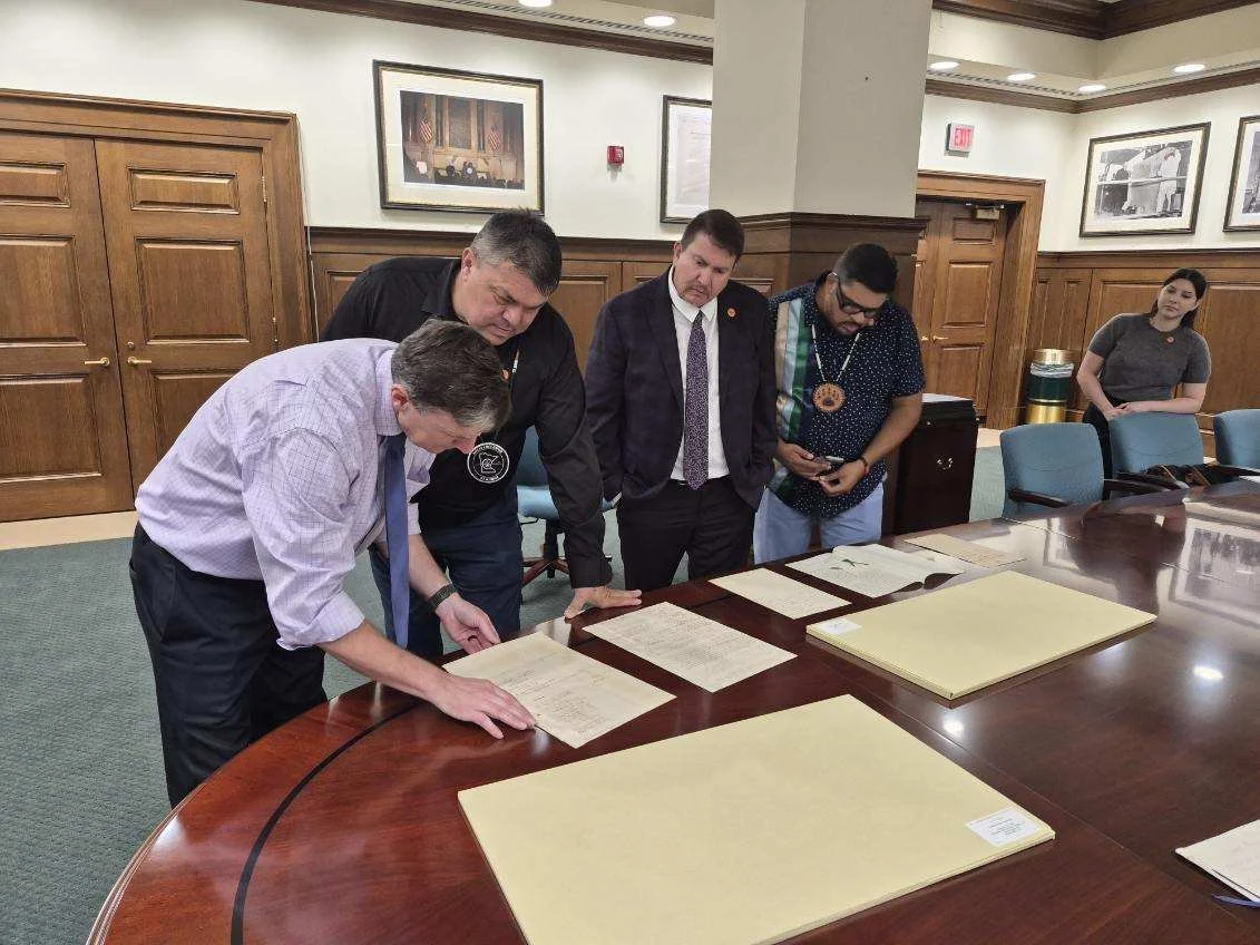 DC MEETINGS FOCUS ON TRIBAL SOVEREIGNTY, GAMING, HISTORICAL DOCUMENTS