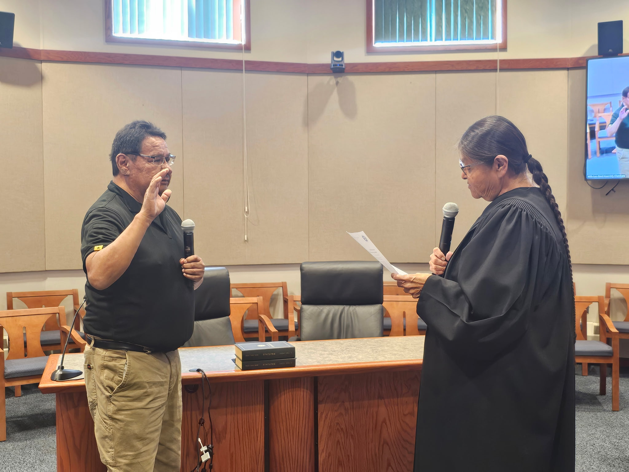 BAND ASSEMBLY SWEARS IN GRA BOARD MEMBERS