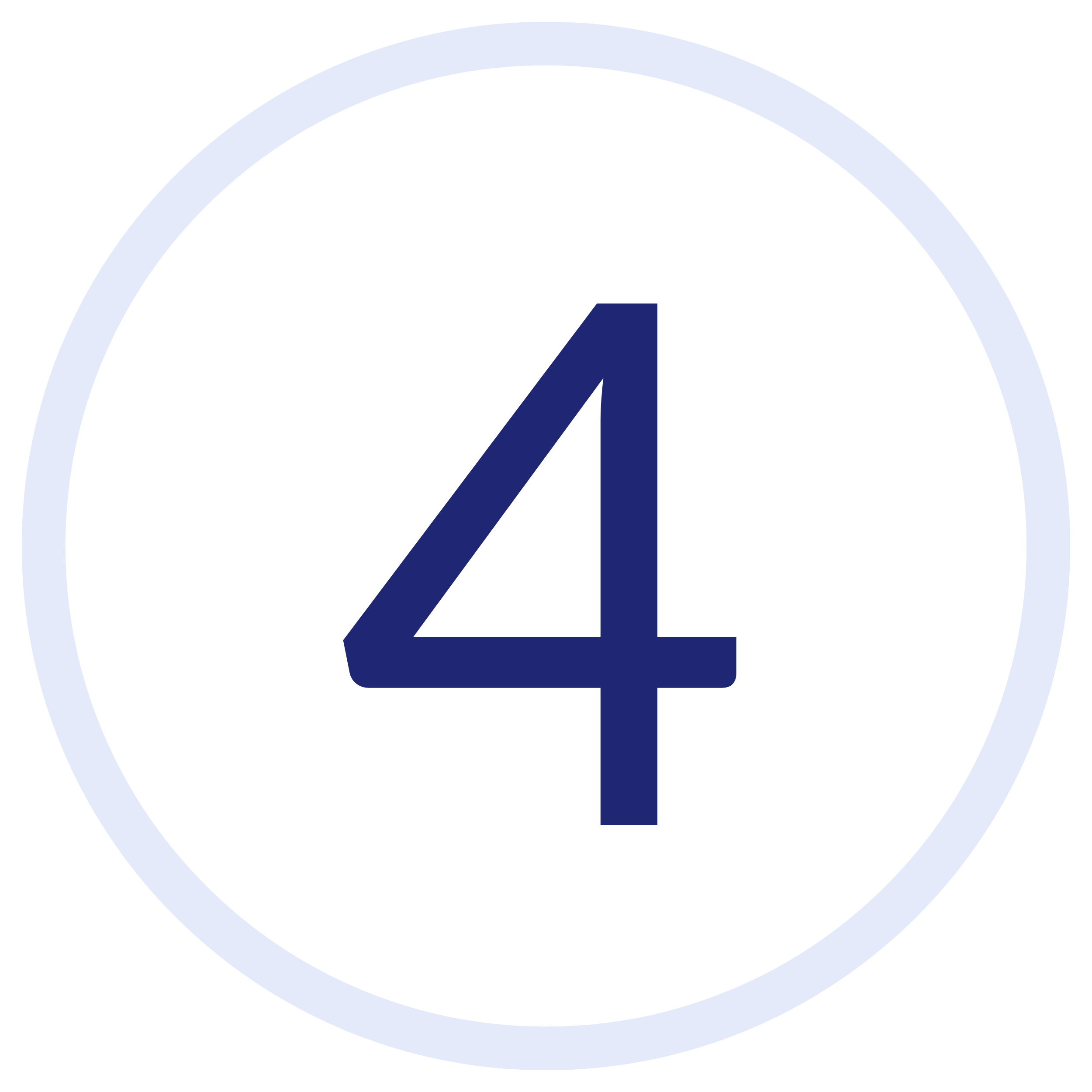 Graphic of number four