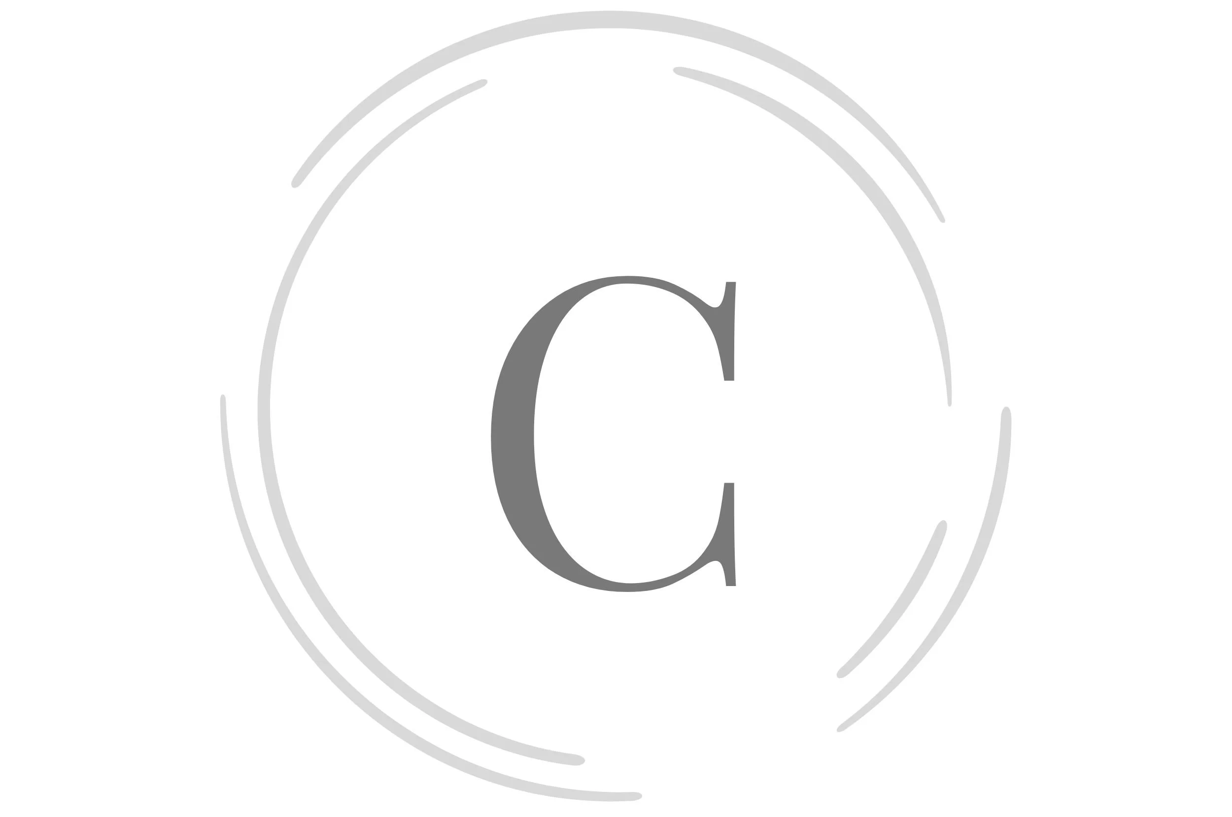 Letter C in circle