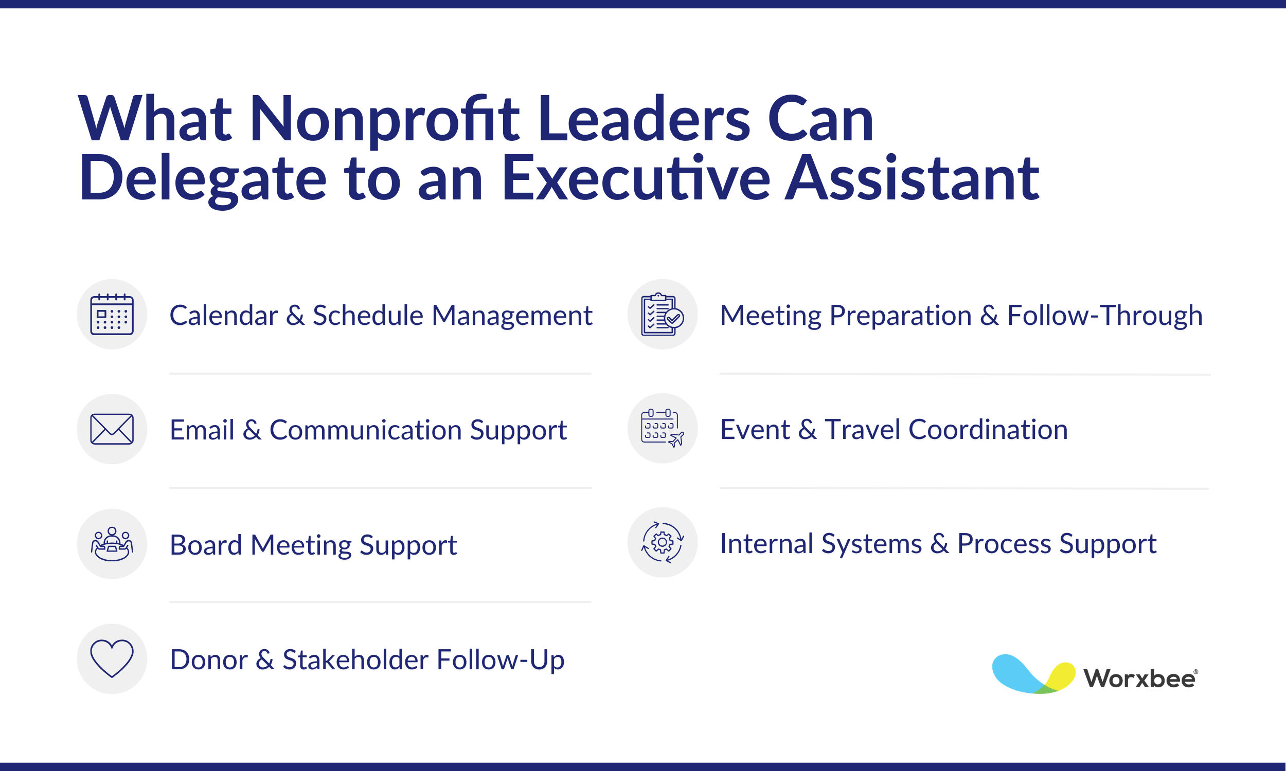 What Nonprofit Leaders Can Delegate to an Executive Assistant