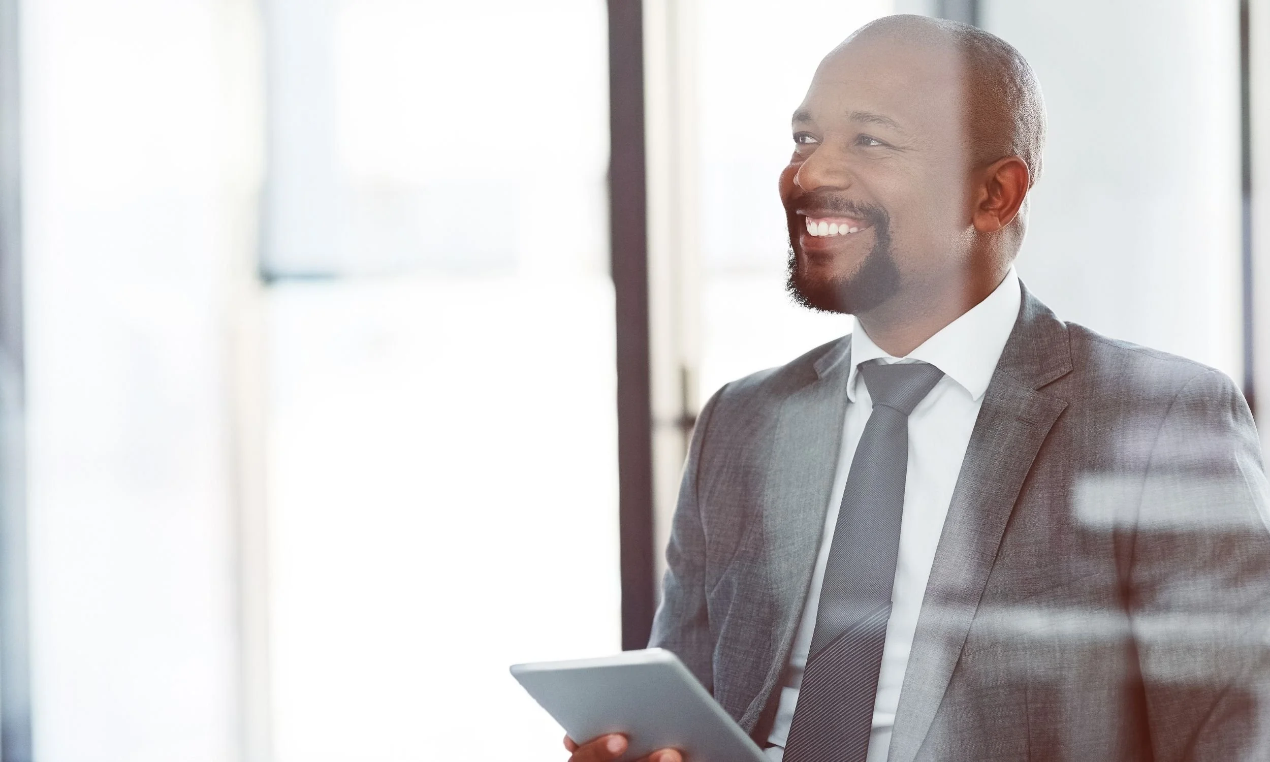 Executive Board Member on iPad