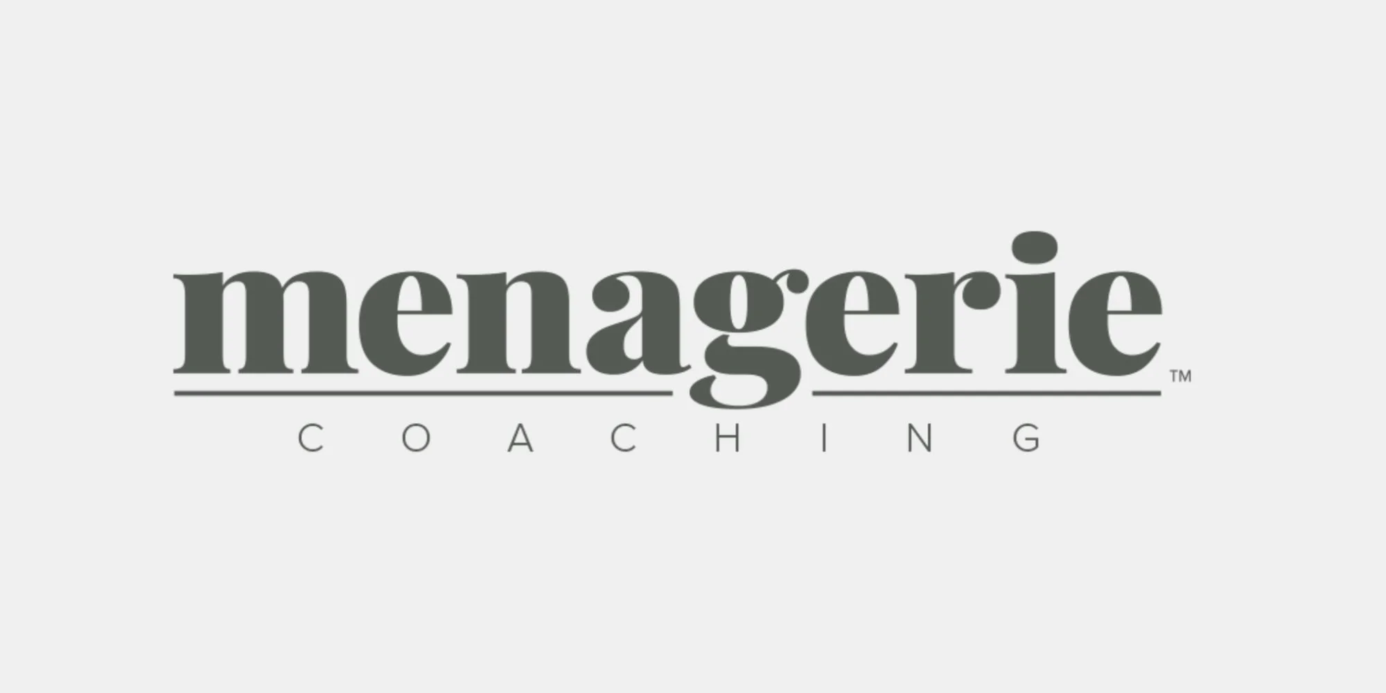 Menagerie Coaching Logo